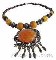 Indian ethnic necklace - click here for large view